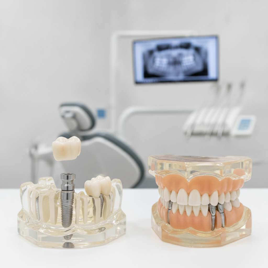 Implante Dentário e Prótese sobre Implante: Diferença | Teutônia RS
